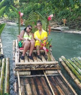 Image of rafting in Jamaica